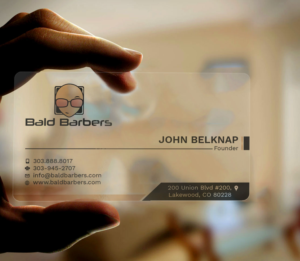 Business Card Design by Tripti Ranjan Gain for Bald Barbers | Design: #17702176