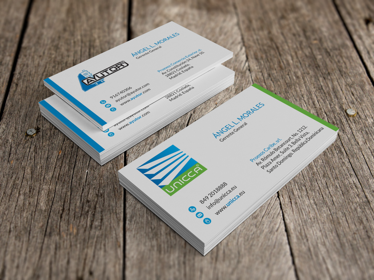 Business Card Design by HYPdesign for Proexos Caribe, srl. | Design #2758811