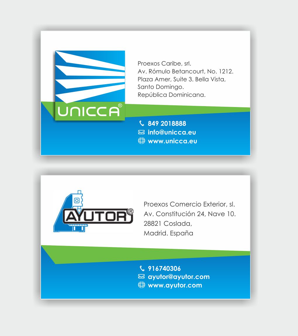 Business Card Design by IneseRo for Proexos Caribe, srl. | Design #2746941