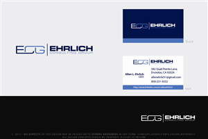 Logo and Business Card Design by Senseless for Ehrlich Consulting Group, Inc | Design: #2913959
