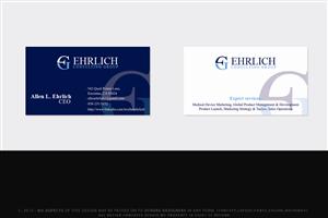 Logo and Business Card Design by Senseless for Ehrlich Consulting Group, Inc | Design: #3034888