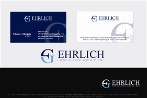 Logo and Business Card Design by Senseless for Ehrlich Consulting Group, Inc | Design: #3046191