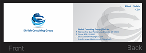 Logo and Business Card Design by Mandar Bhalekar for Ehrlich Consulting Group, Inc | Design: #2978322