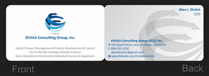 Logo and Business Card Design by Mandar Bhalekar for Ehrlich Consulting Group, Inc | Design: #2981474