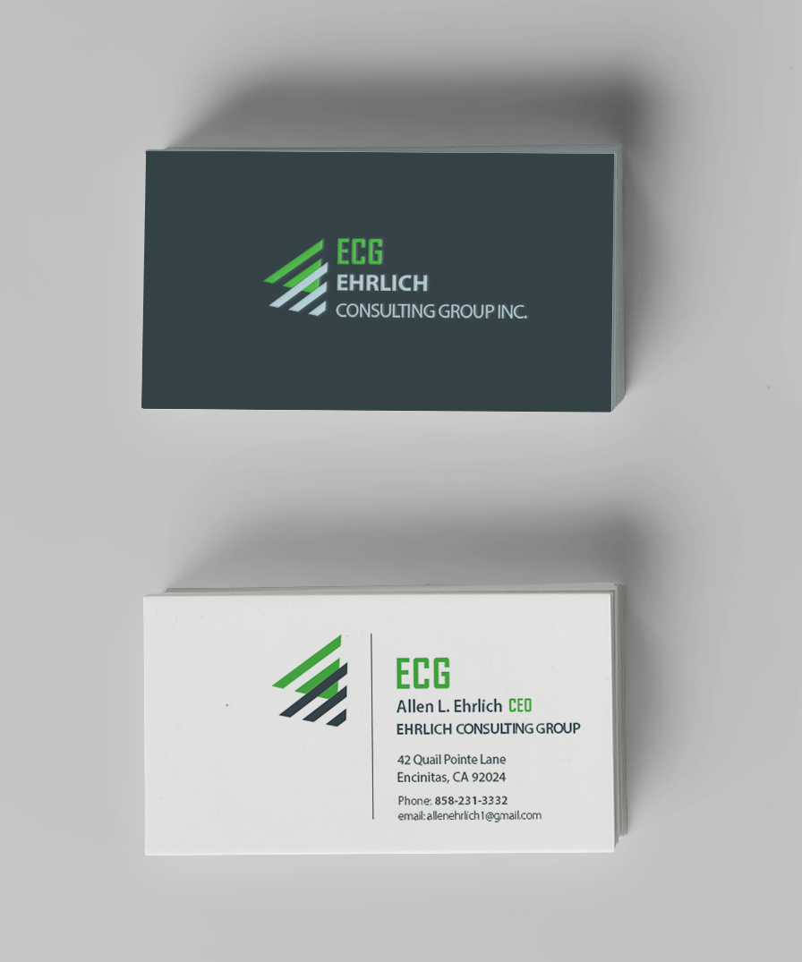 Logo and Business Card Design by Ulickay for Ehrlich Consulting Group, Inc | Design #2982878