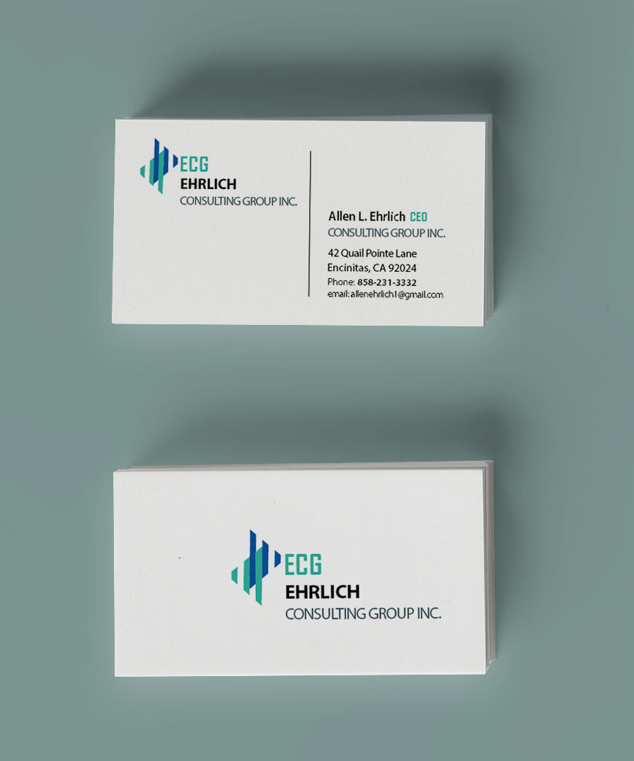 Logo and Business Card Design by Ulickay for Ehrlich Consulting Group, Inc | Design #2994115