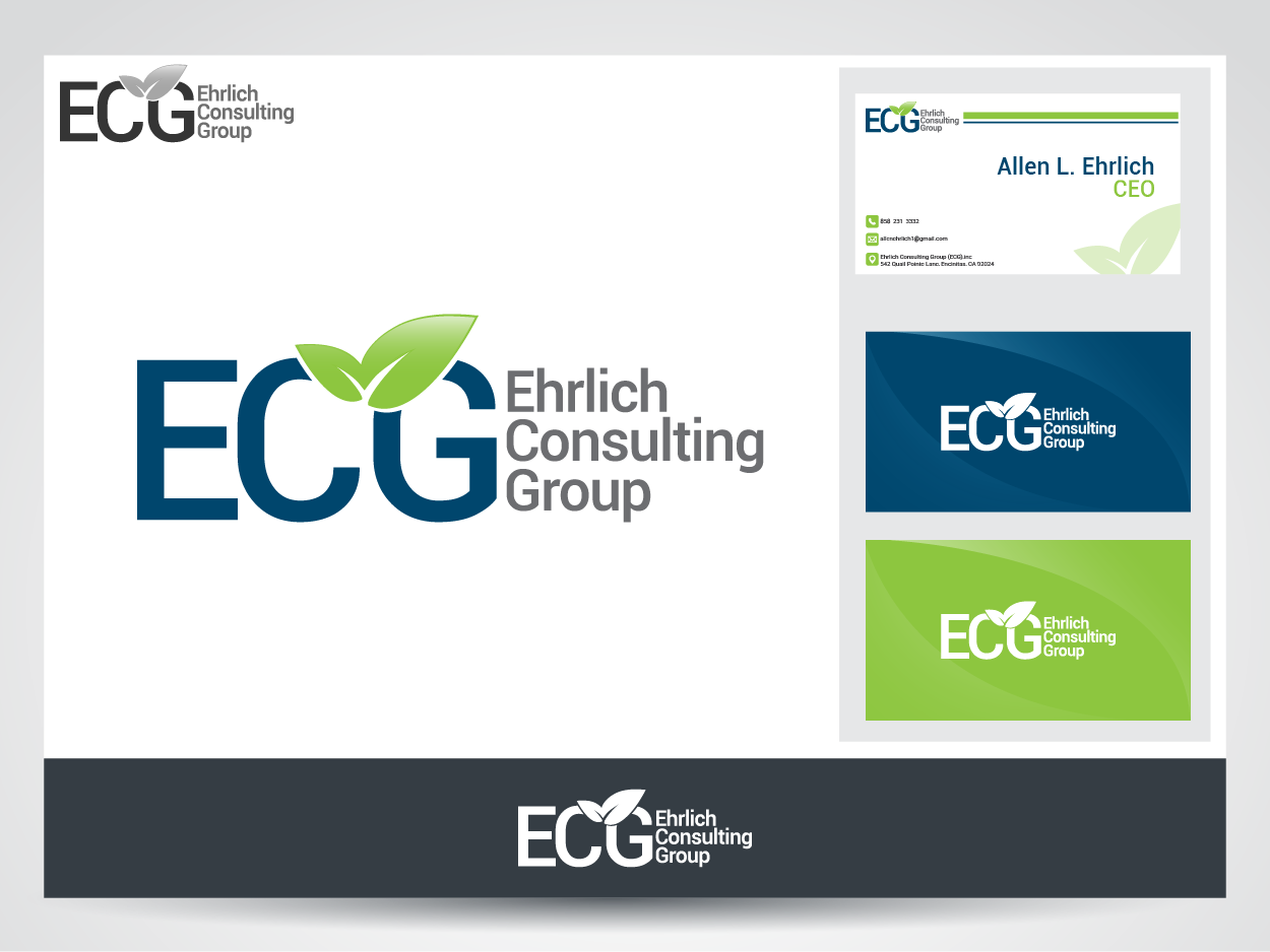 Logo and Business Card Design by vhey for Ehrlich Consulting Group, Inc | Design #2973468