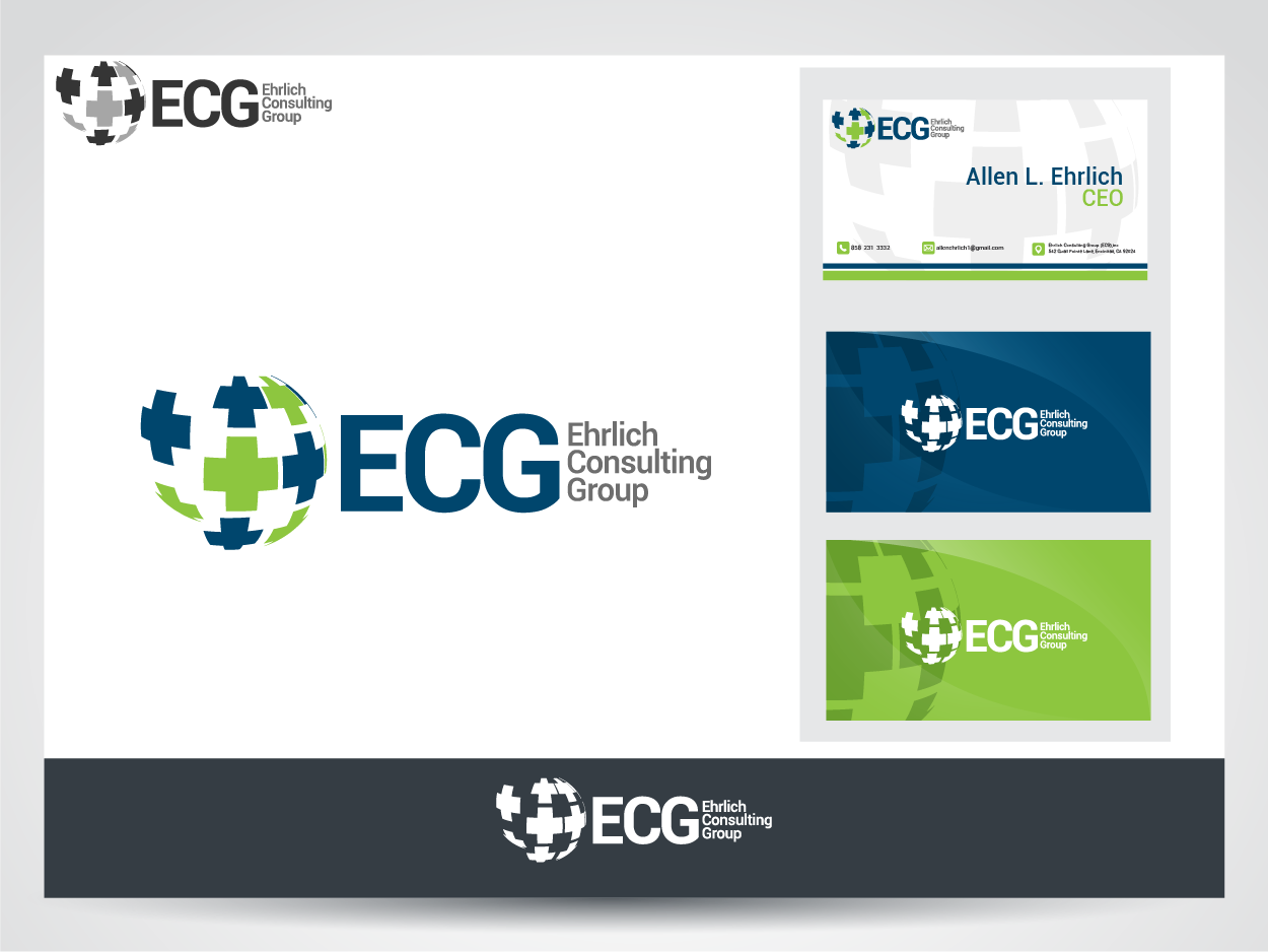 Logo and Business Card Design by vhey for Ehrlich Consulting Group, Inc | Design #2973470