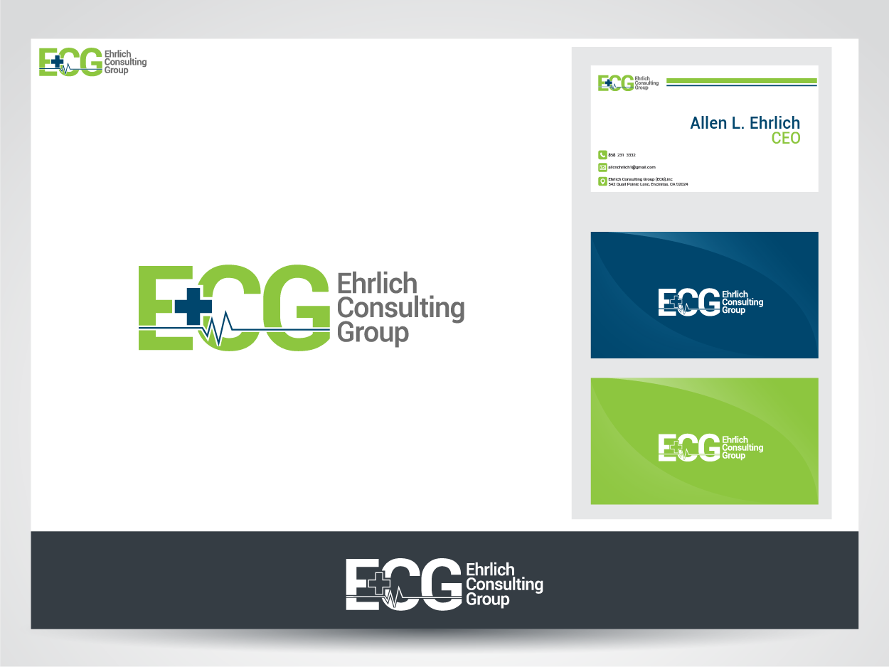 Logo and Business Card Design by vhey for Ehrlich Consulting Group, Inc | Design #2975538
