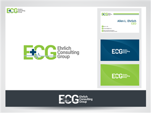 Ehrlich Consulting Group (ECG), Inc or ECG, Inc. | Logo and Business Card Design by vhey