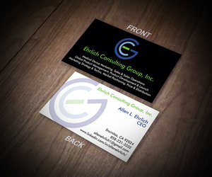 Logo and Business Card Design by Sergio Medina for Ehrlich Consulting Group, Inc | Design: #2999295
