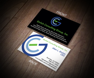 Logo and Business Card Design by Sergio Medina for Ehrlich Consulting Group, Inc | Design: #2999307