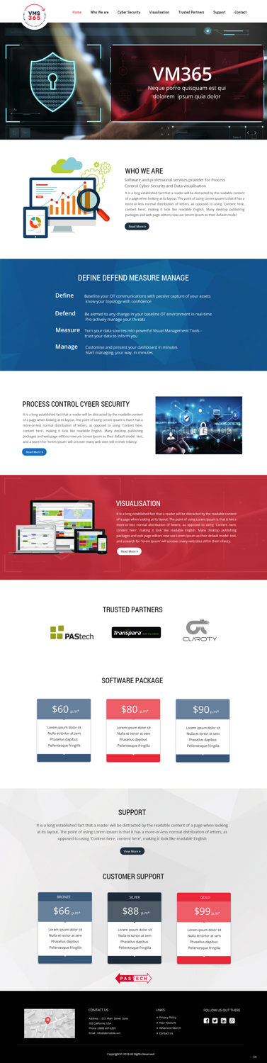 Web-Design von pb für VMS365  | Design #17749175
