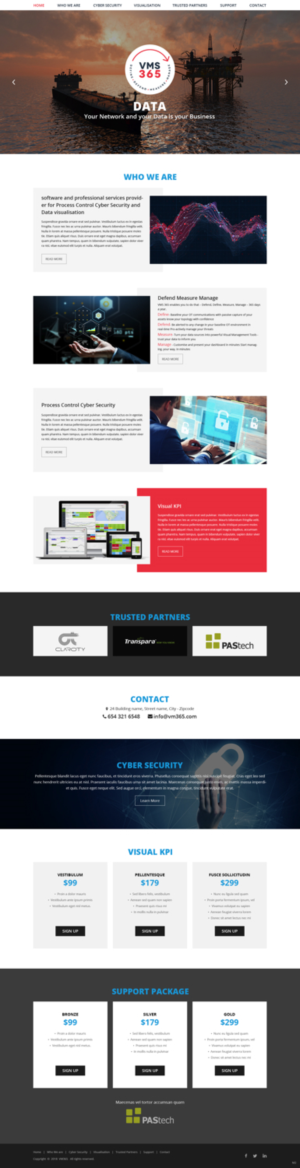 Web Design by pb for VMS365  | Design: #17749177