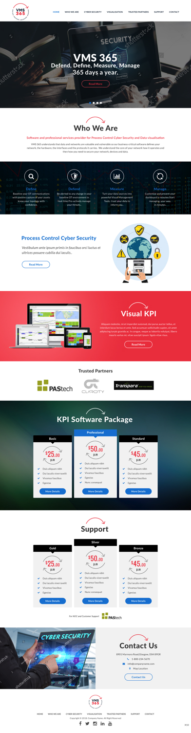 Web Design by pb for VMS365  | Design #17749178