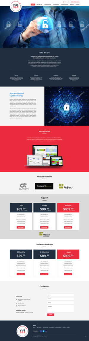 Web Design by pb for VMS365  | Design: #17749179