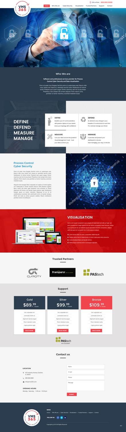 Web Design by pb for VMS365  | Design: #17777747