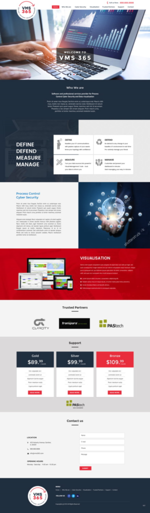 Web Design by pb for VMS365  | Design: #17861297