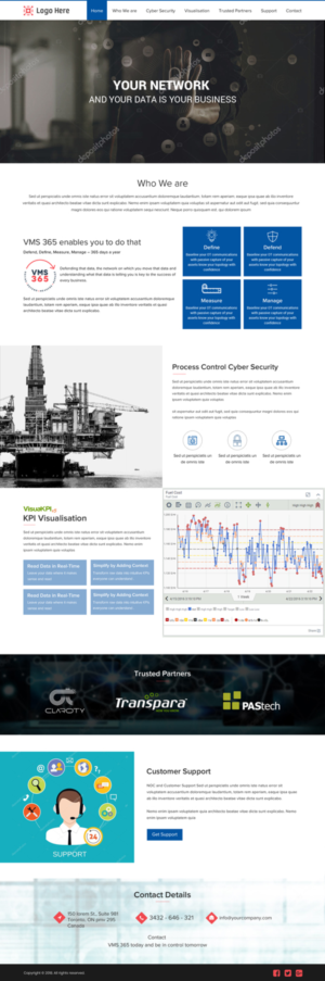 Web Design by Sujit Banerjee for VMS365  | Design: #17799992