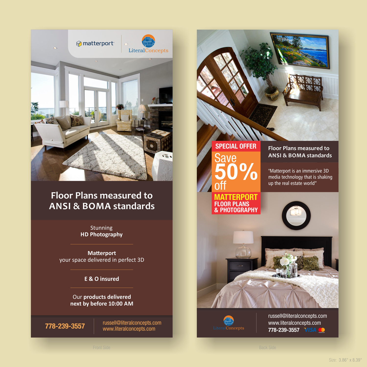 Brochure Design by uk for Literal Concepts | Design #17942072