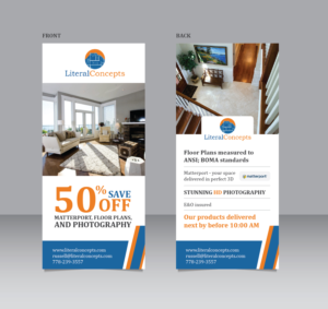 drafting business needs a 2 sided rack card design. Size specificaton | Diseño de Brochure por Achiver
