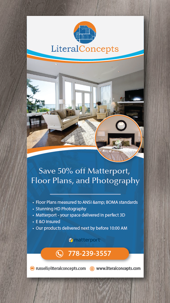 Brochure Design by alex989 for Literal Concepts | Design #17728492