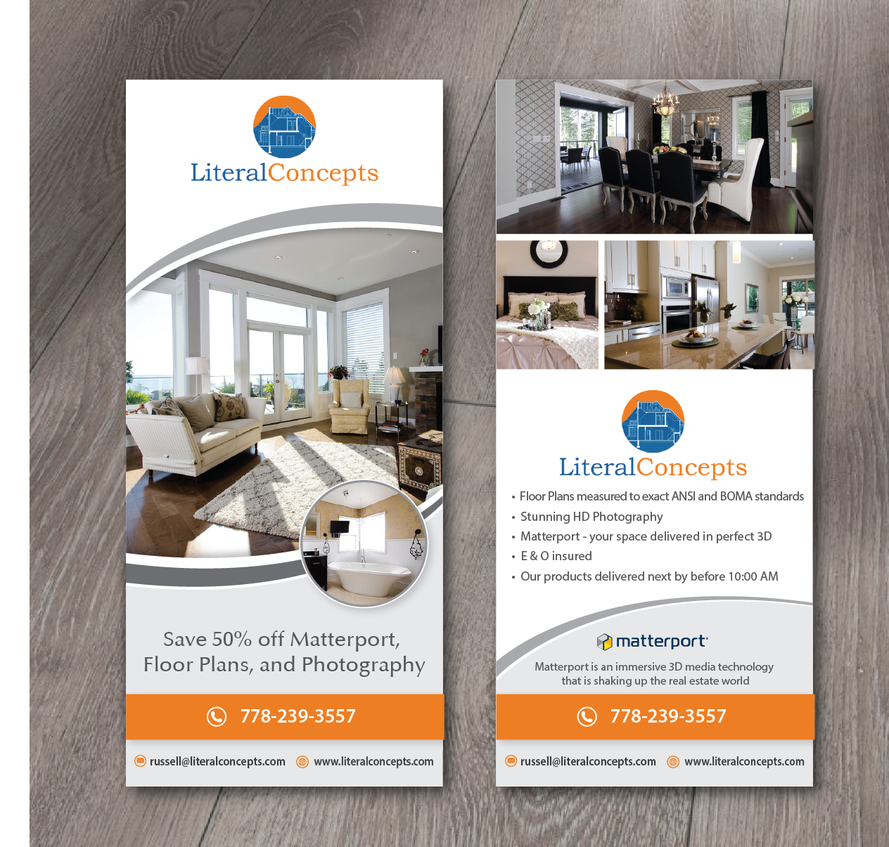 Brochure Design by alex989 for Literal Concepts | Design #17919430