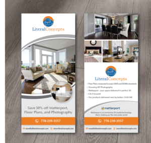 drafting business needs a 2 sided rack card design. Size specificaton | Diseño de Brochure por alex989