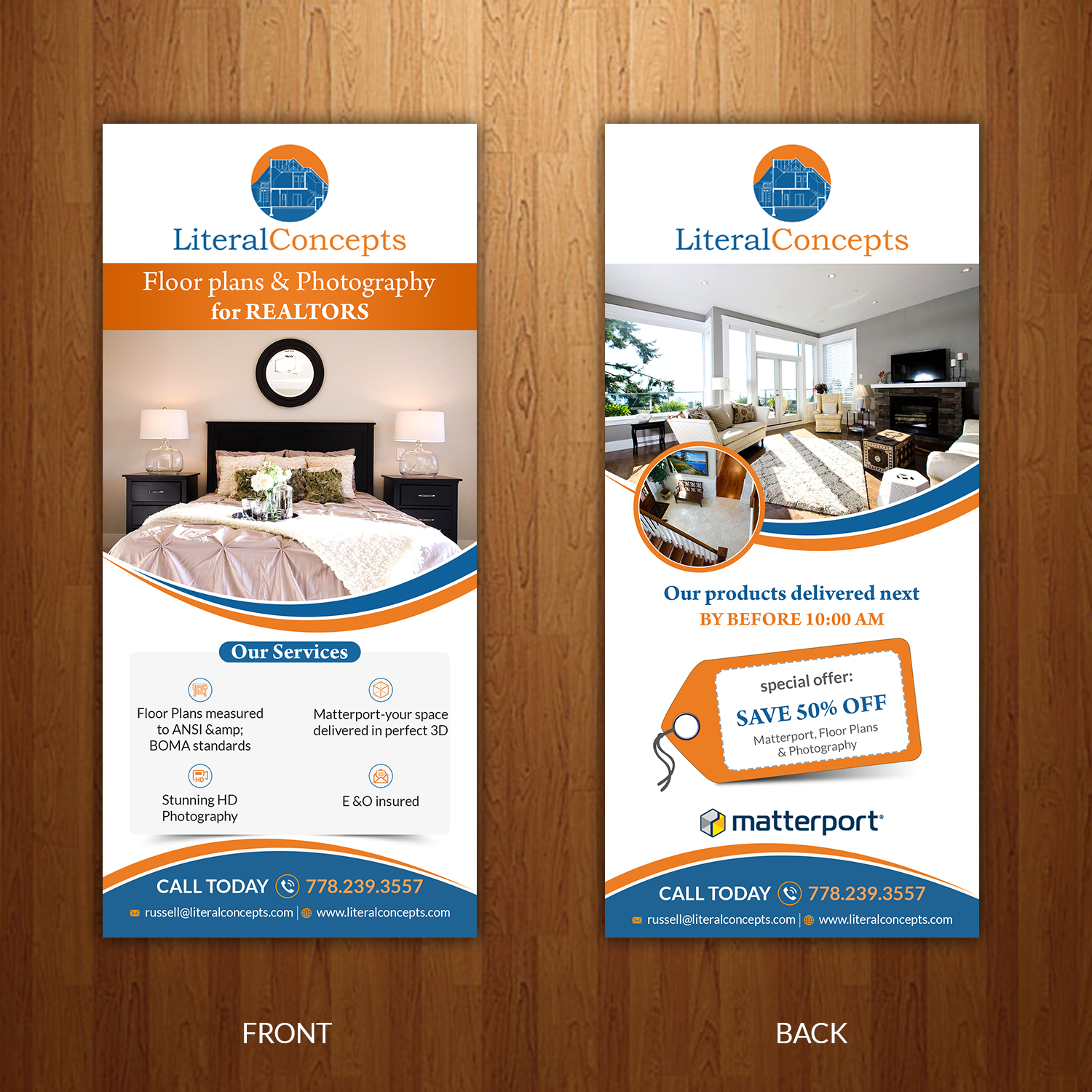 Broschüren-Design von creative.bugs für Literal Concepts | Design #17725063
