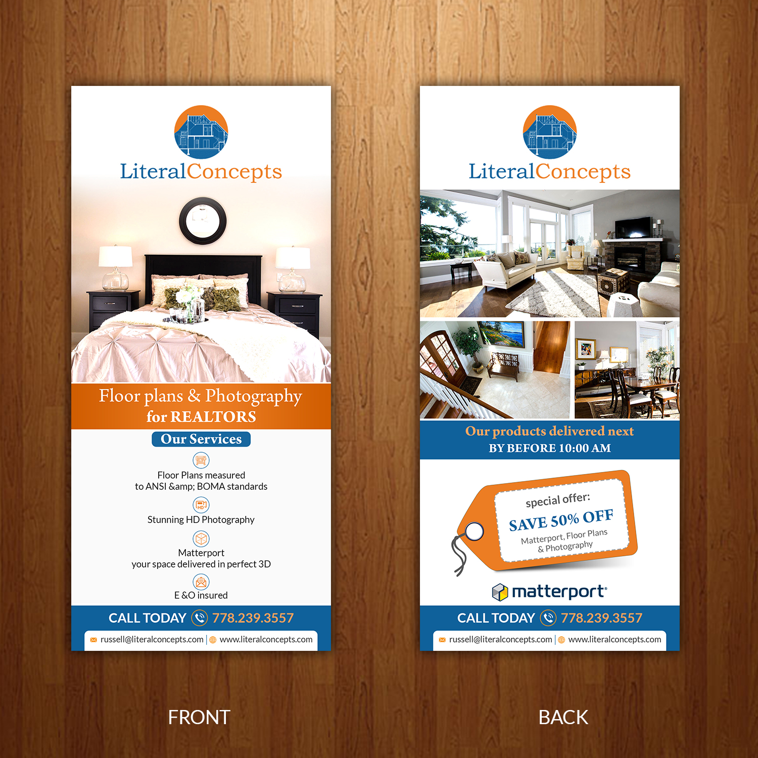 Brochure Design by creative.bugs for Literal Concepts | Design #17725064