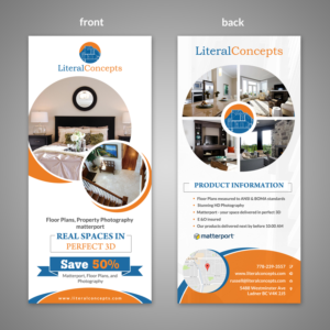 Broschüren-Design von creative.bugs für Literal Concepts | Design: #17725629