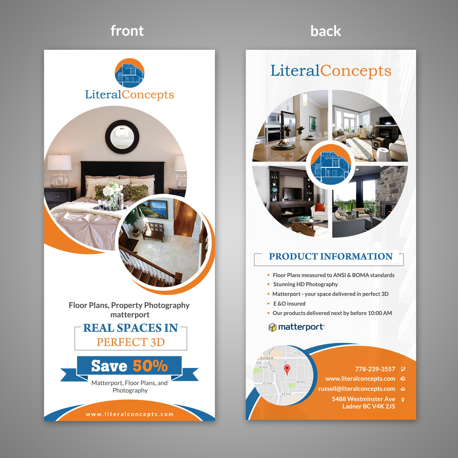Brochure Design by creative.bugs for Literal Concepts | Design #17725738