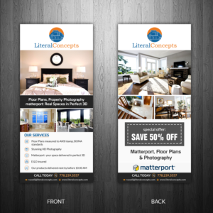 Broschüren-Design von creative.bugs für Literal Concepts | Design: #17783798