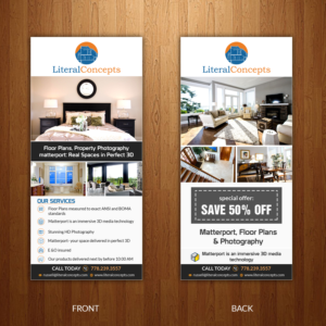 Broschüren-Design von creative.bugs für Literal Concepts | Design: #17978576