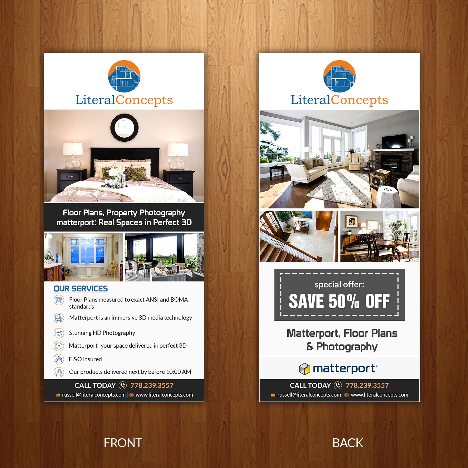 Brochure Design by creative.bugs for Literal Concepts | Design #17978703
