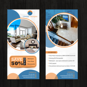 drafting business needs a 2 sided rack card design. Size specificaton | Diseño de Brochure por Deepak_9_Malhotra