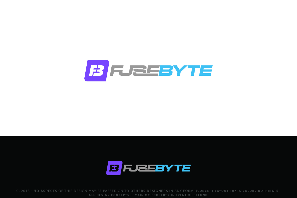 Logo and Business Card Design by Senseless for FuseByte | Design #2788402