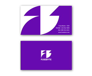 Logo and Business Card Design by Jay Park for FuseByte | Design: #2764065