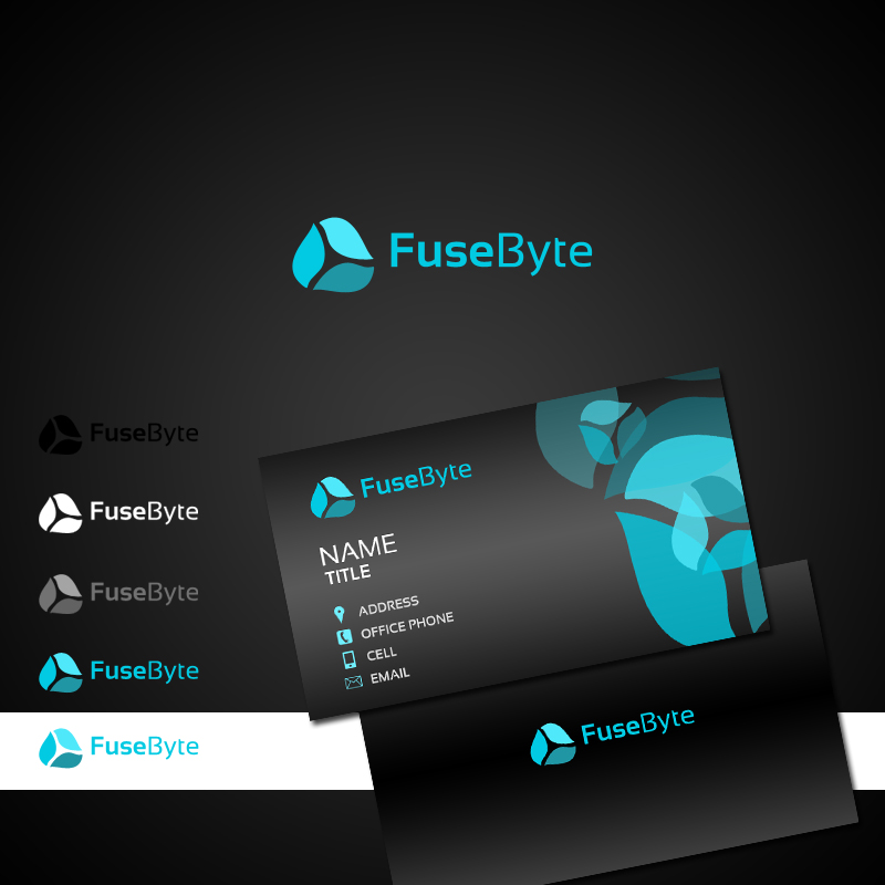 Logo and Business Card Design by ketoprofen for FuseByte | Design #2745679