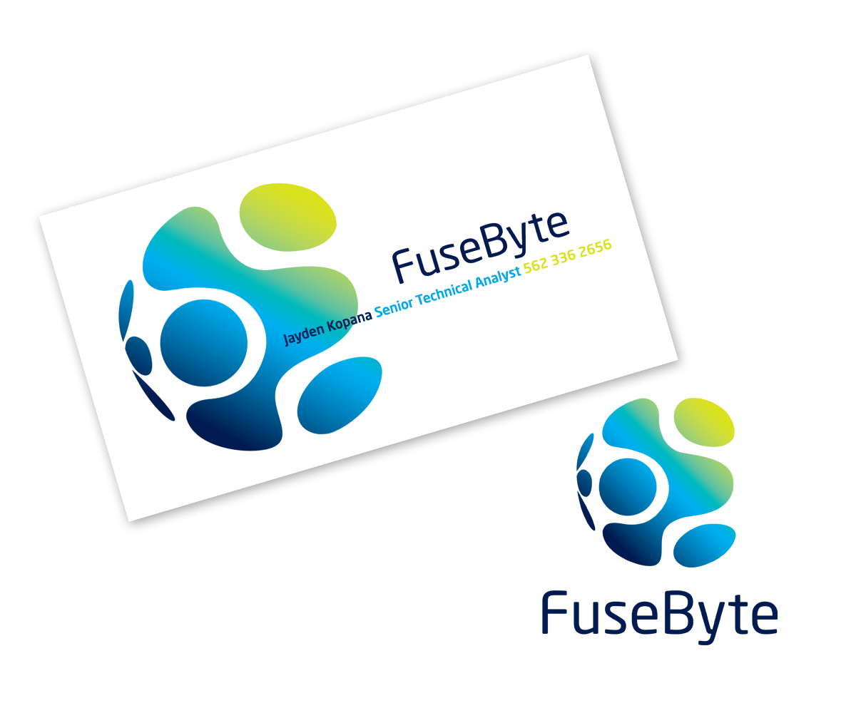 Logo and Business Card Design by ELOISE LIND for FuseByte | Design #2773844