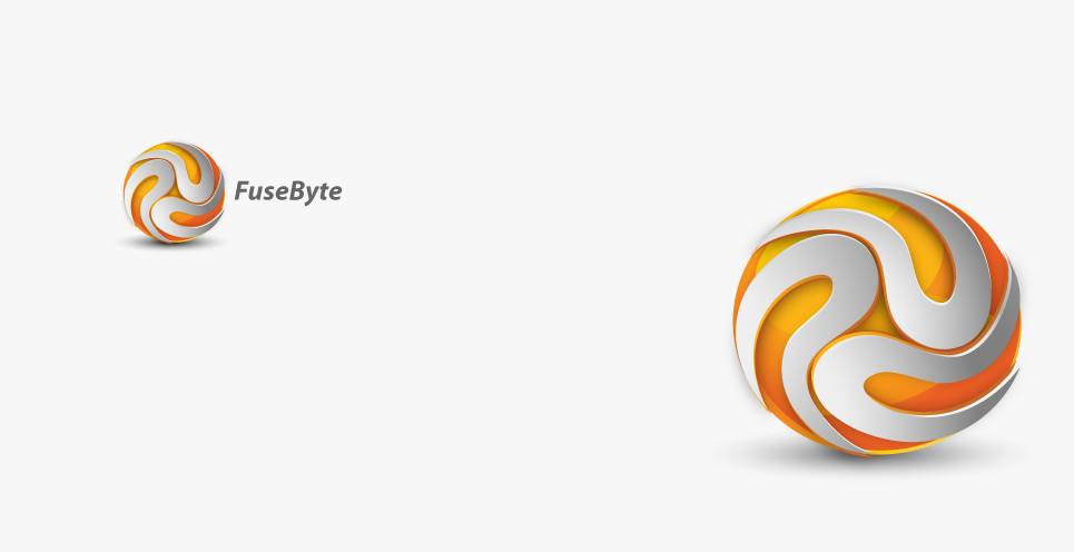 Logo and Business Card Design by eyeCandy for FuseByte | Design #2747867