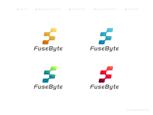 Logo and Business Card Design by Benjamin for FuseByte | Design: #2790791