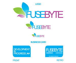 Logo and Business Card Design by BlackDrop for FuseByte | Design: #2744084