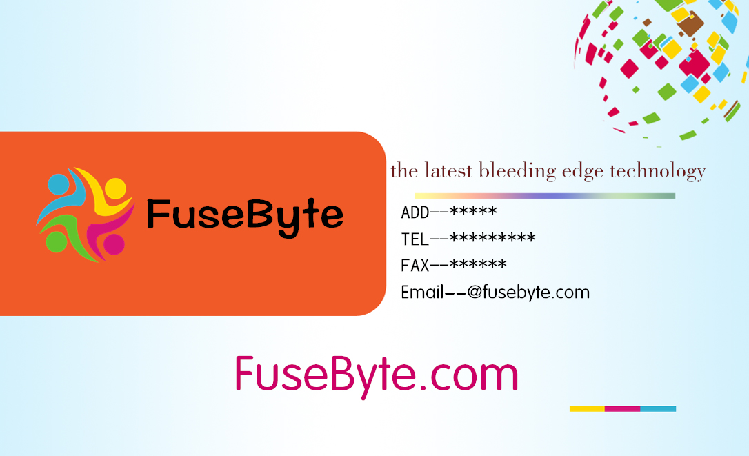 Logo and Business Card Design by chen24jay for FuseByte | Design #2812377