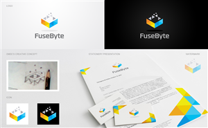 Logo and Business Card Design by Omee for FuseByte | Design: #2762587