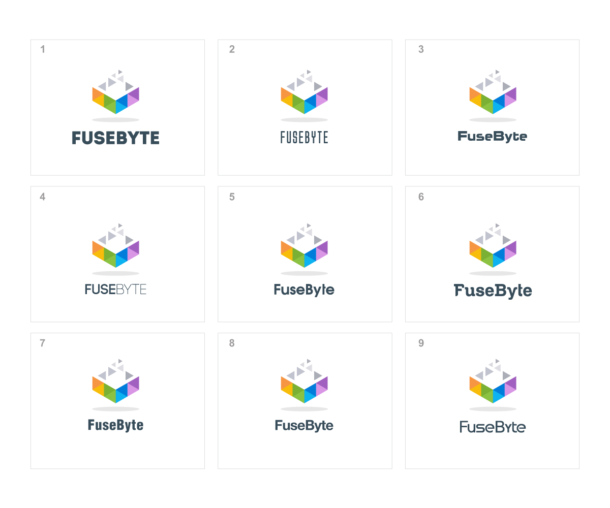 Diseño de Logo y Tarjeta de Presentación por Omee para FuseByte | Diseño #2767416