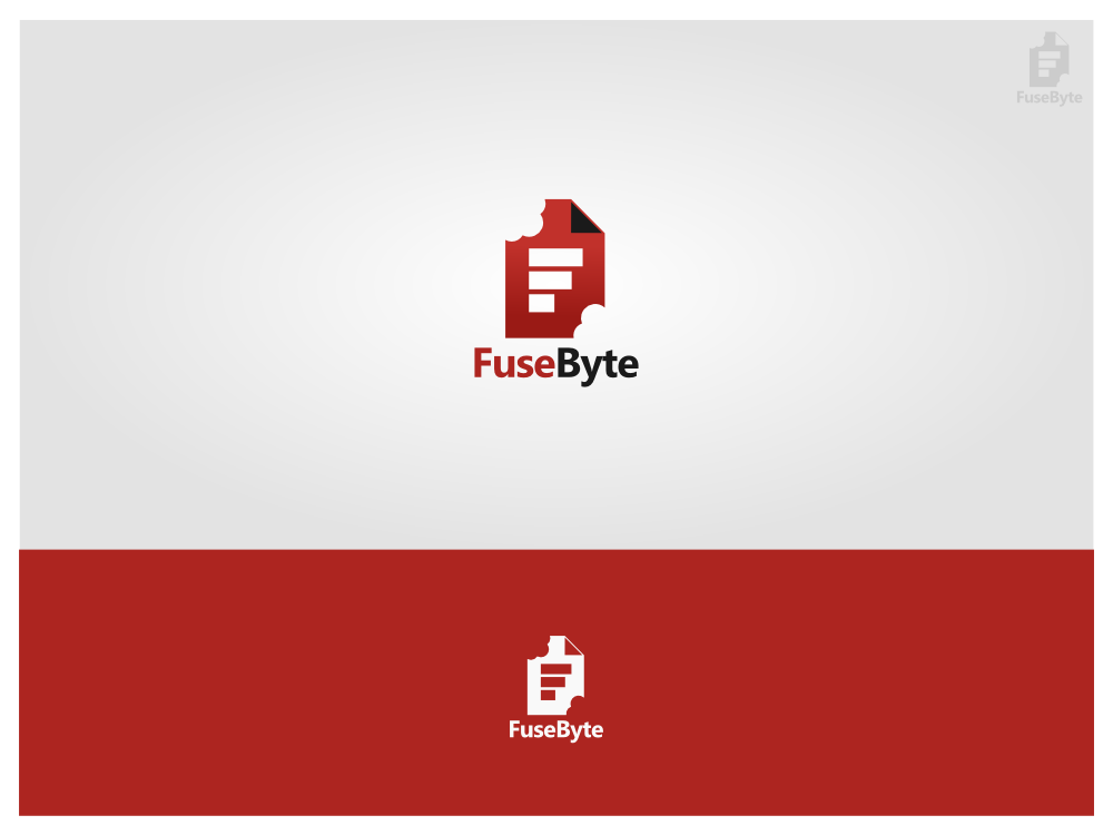 Logo and Business Card Design by ProOne for FuseByte | Design #2761283