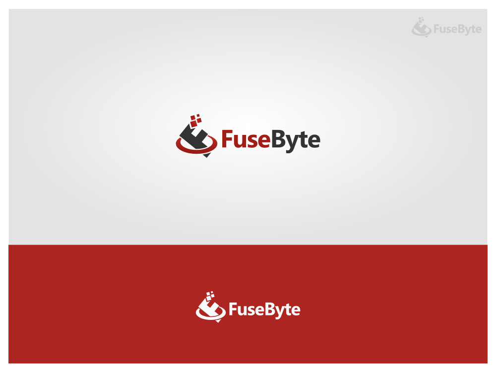 Logo and Business Card Design by ProOne for FuseByte | Design #2762071