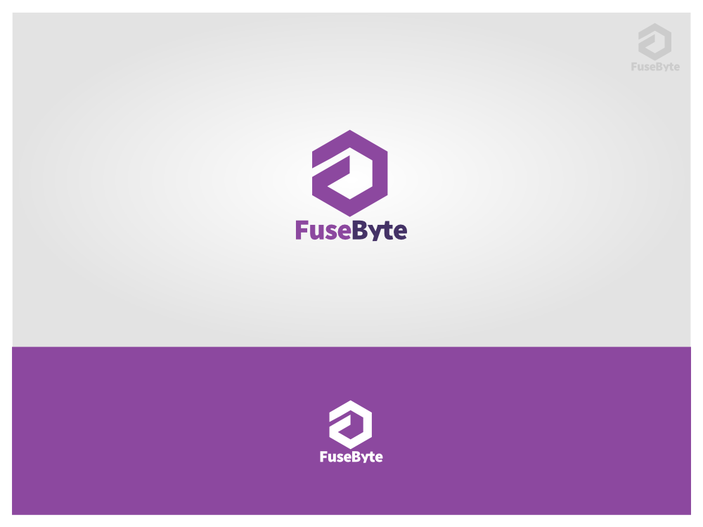 Logo and Business Card Design by ProOne for FuseByte | Design #2767068