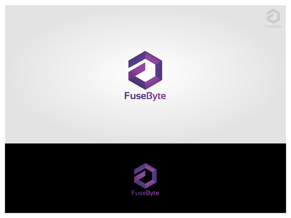 Logo and Business Card Design by ProOne for FuseByte | Design #2767578